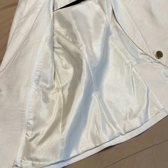 Veronica Beard Women’s Blazer Dickey Jacket White Off White Single button Size 2 - Picture 11 of 16